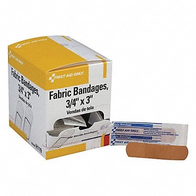 Adh Bandage Fabric 3/4 W 100/Box PK100 MPN:H119