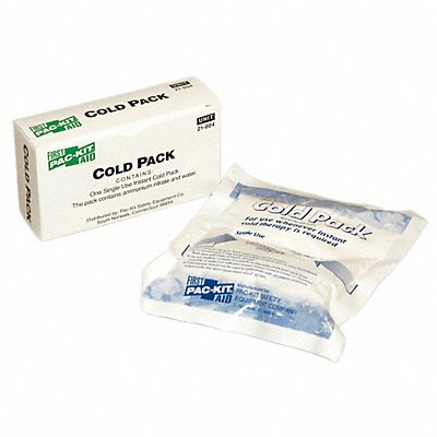 Instant Cold Pack White 4 Lx5 W Plastic MPN:21-004