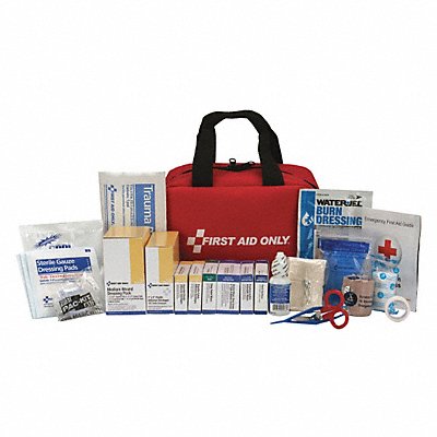 First Aid Kit 50 People Fabric 225 Comp. MPN:90599