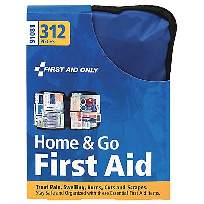 First Aid Kit Blue 7 H 9-1/4 D MPN:91081