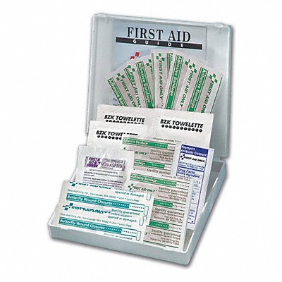 First Aid Kit Plastic 21 Pieces MPN:FAO-110