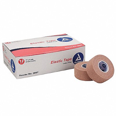 Adhesive Elastic Tape Tan 1 W 5 L PK12 MPN:M656