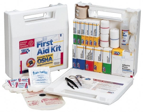 First Aid Kit: 62 Pc, for 10 People MPN:222-U