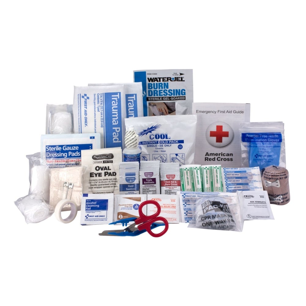 First Aid Only 90639/90564/90565 50-Person First Aid Kit Refill, 183 Pieces (Min Order Qty 2) MPN:90617