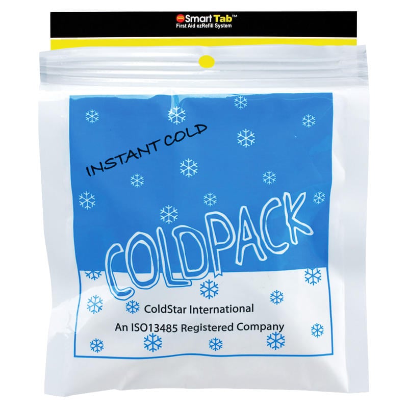 First Aid Only Instant Cold Pack - 4in Width x 5in Depth - 1 Each (Min Order Qty 32) MPN:Z6005