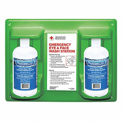 Eye Wash Station 2-32 oz Bottles MPN:711005