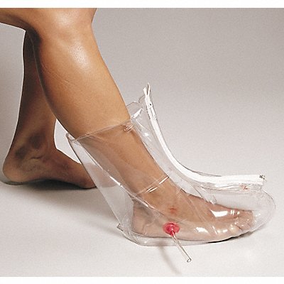 Air Splint Foot and Ankle Clear Plastic MPN:M5086