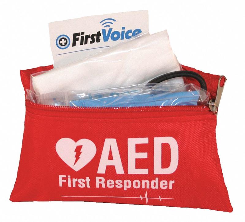 Basic AED Responder Kit in Nylon 5 H MPN:V18112