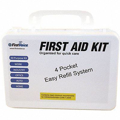 First Aid Kit 94 Components 10 People MPN:ANSI-10P