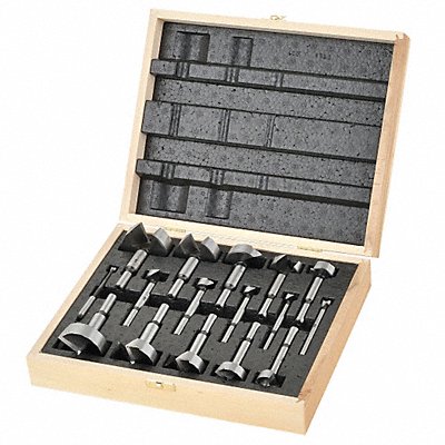 Forstner Drill Set 16pc Carbon Steel MPN:FSA-196037