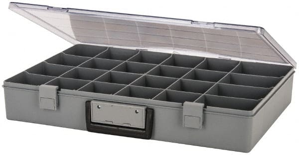 24 Compartment Gray Small Parts Storage Box MPN:1024-2