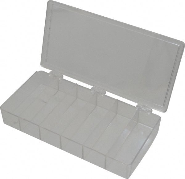 6 Compartment Clear Small Parts Box MPN:K203