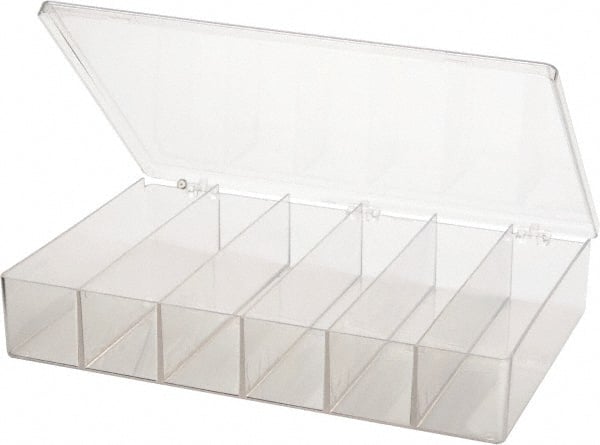 6 Compartment Clear Small Parts Box MPN:K806