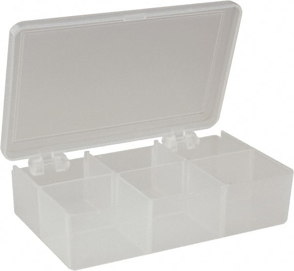 6 Compartment Transparent Small Parts Box MPN:T220