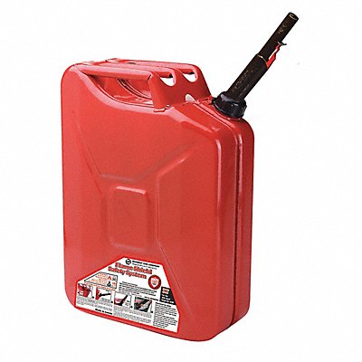 Gas Can 5 gal Self Red Steel 18-1/4 H MPN:5810