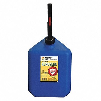 Kerosene Can 5 gal Self Blue HDPE MPN:7610