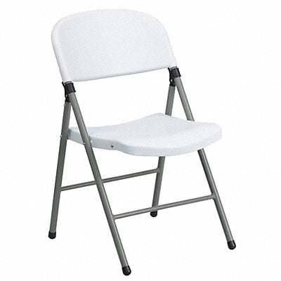 White Plastic Folding Chair MPN:DAD-YCD-70-WH-GG