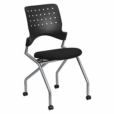 Nesting Chair Black Seat Fabric Seat MPN:WL-A224V-GG