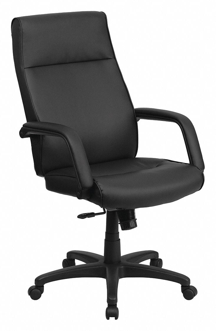 Executive Chair Black Seat Leather Back MPN:BT-90033H-BK-GG