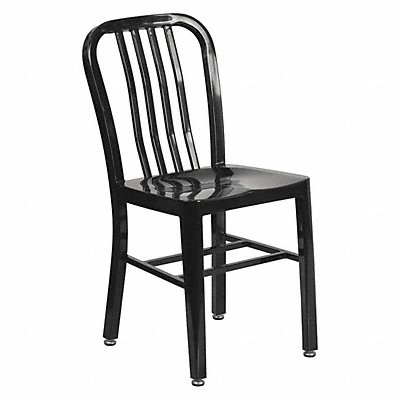 Black Indoor-Outdoor Chair MPN:CH-61200-18-BK-GG