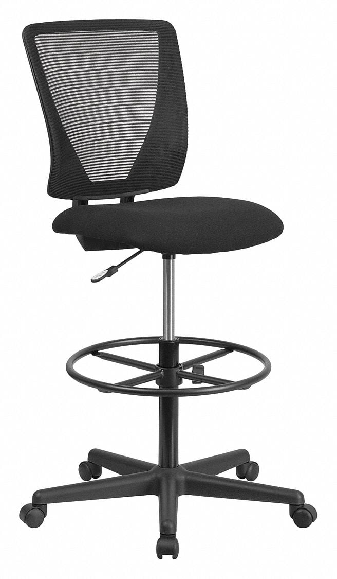 Draft Chair Black Seat Mesh Back MPN:GO-2100-GG