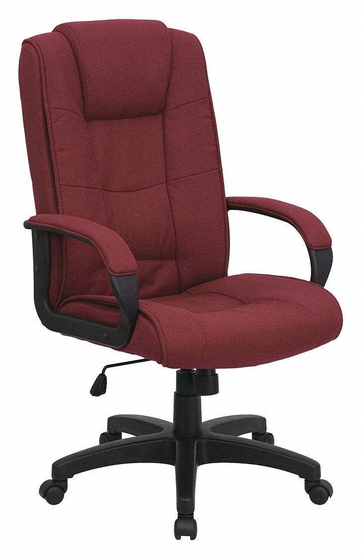 Chair Burgundy Seat Fabric Back MPN:GO-5301B-BY-GG