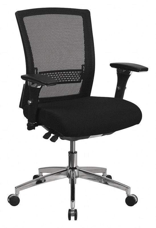 Desk Chair Black Seat Mesh Back MPN:GO-WY-85-8-GG