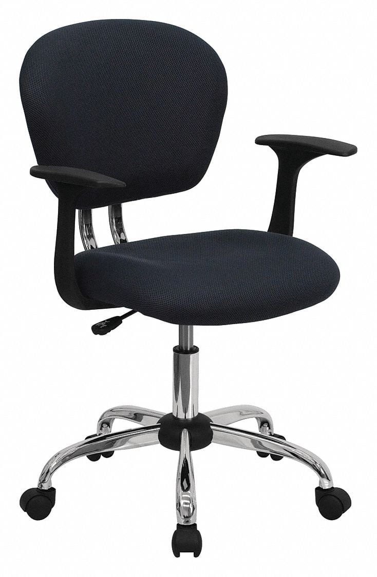 Task Chair Gray Seat Mesh Back MPN:H-2376-F-GY-ARMS-GG