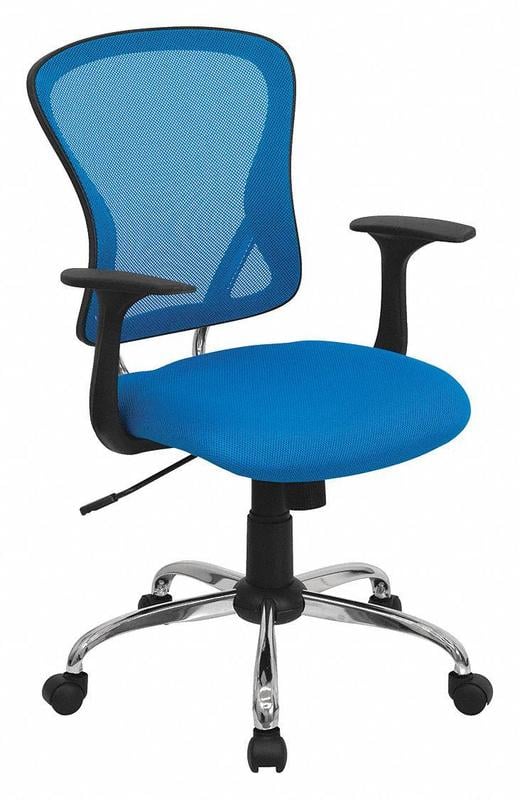 Task Chair Blue Seat Mesh Back MPN:H-8369F-BL-GG