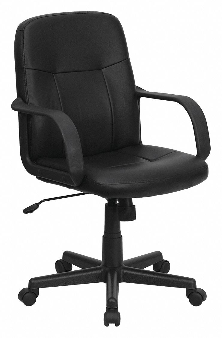 Executive Chair Black Seat Vinyl Back MPN:H8020-GG