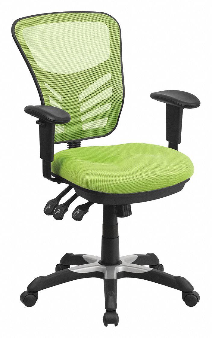 Side Chair Green Seat Mesh Back MPN:HL-0001-GN-GG