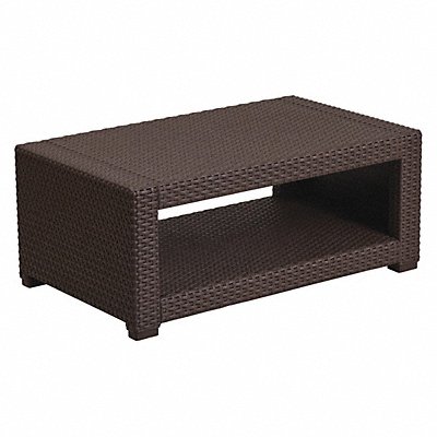 Coffee Table Rattan Chocolate MPN:DAD-SF1-R-GG