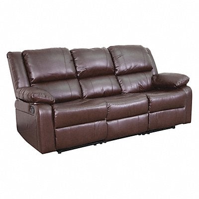 Brown Leather Recliner Sofa MPN:BT-70597-SOF-BN-GG