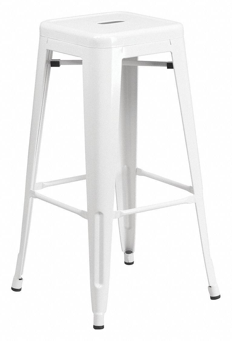 Stool Welded Legs White 30 H MPN:CH-31320-30-WH-GG