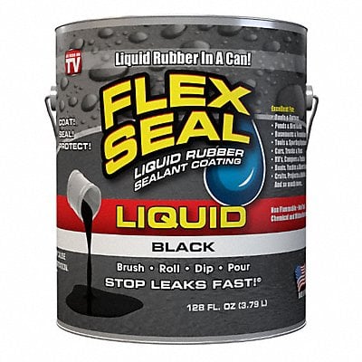 Flex Seal Liquid 1 gal Black MPN:FSLFSBLKR01