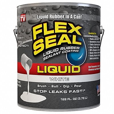 Flex Seal Liquid 1 gallon White MPN:FSLFSWHTR01