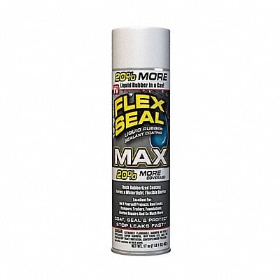 Flex Seal MAX 17 oz Spray White MPN:FSMAXWHT24