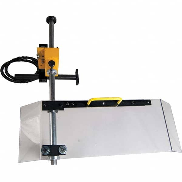 Milling Machine Guards, Guard Type: Interlocked Visorguard , Shield Width: 24 in , Shield Length: 16 in , Side Panel Height: 8 in , Side Panel Width: 34 in  MPN:13490