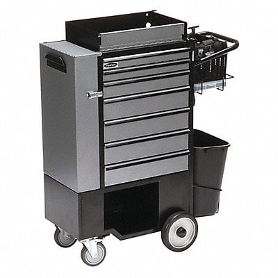 Black Light Duty Tool Utility Cart MPN:FC-100CSWBT