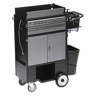 Black Light Duty Tool Utility Cart MPN:FC-300LEWBT