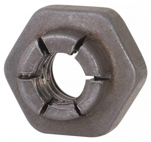 #10-24 UNJC Grade 2 Hex Lock Nut with Expanding Flex Top MPN:20FA-1024