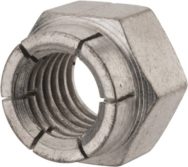 1/2-13 UNC Grade 2 Hex Lock Nut with Expanding Flex Top MPN:21FAF-813