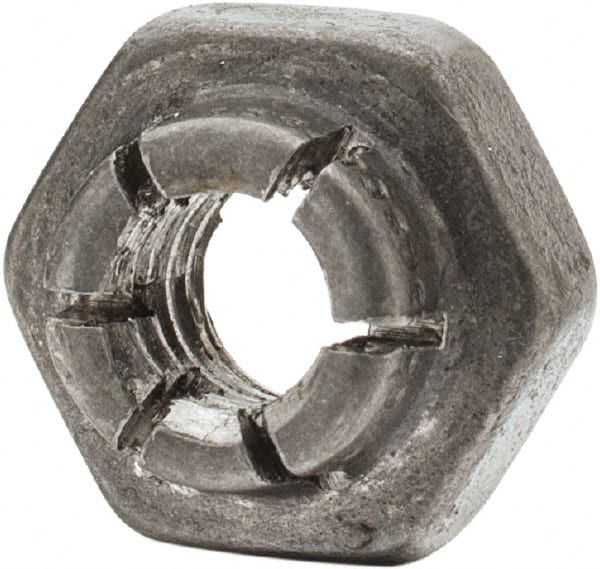 #10-24 UNJC Grade 2 Hex Lock Nut with Expanding Flex Top MPN:21FK-1024