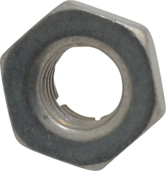 1/4-28 UNJF Grade 2 Hex Lock Nut with Expanding Flex Top MPN:21FK-428