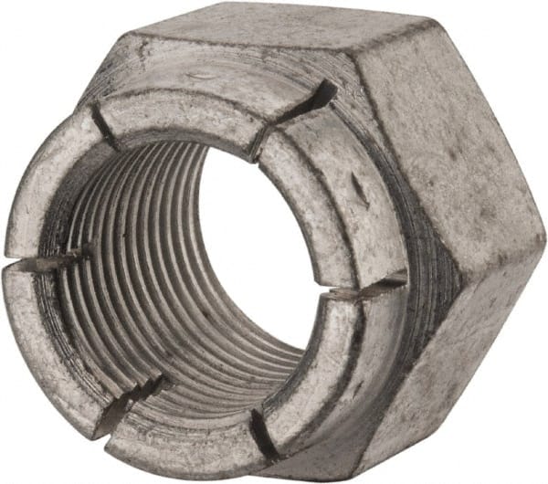 3/4-16 UNJF Grade 2 Hex Lock Nut with Expanding Flex Top MPN:31FC-1216