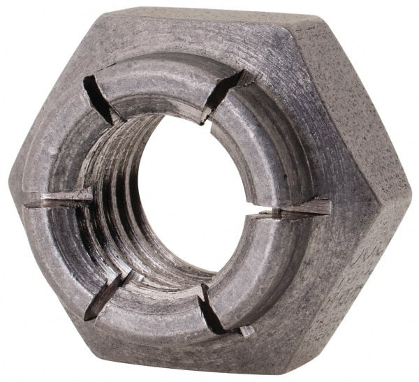 3/8-16 UNC 18-8 Heavy Hex Lock Nut with Expanding Flex Top MPN:50FA-616