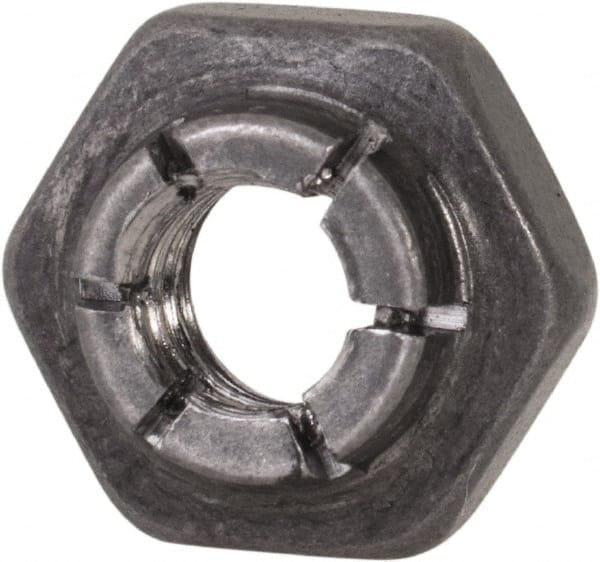 #10-24 UNJC 18-8 Hex Lock Nut with Expanding Flex Top MPN:50FK-1024