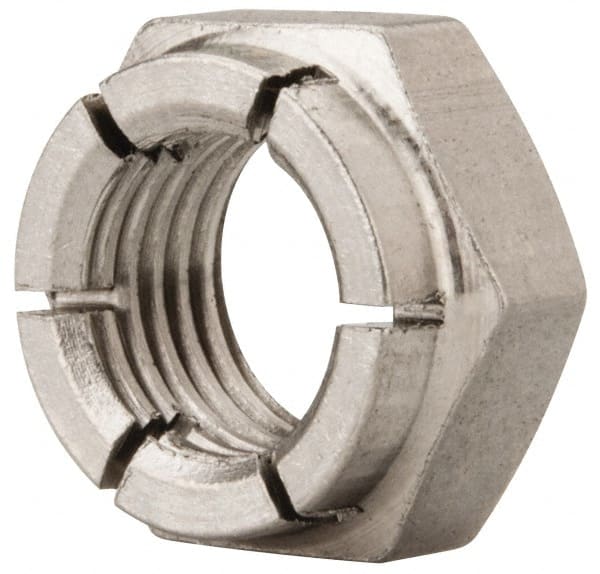 3/8-24 UNJF 18-8 Hex Lock Nut with Expanding Flex Top MPN:50FK-624