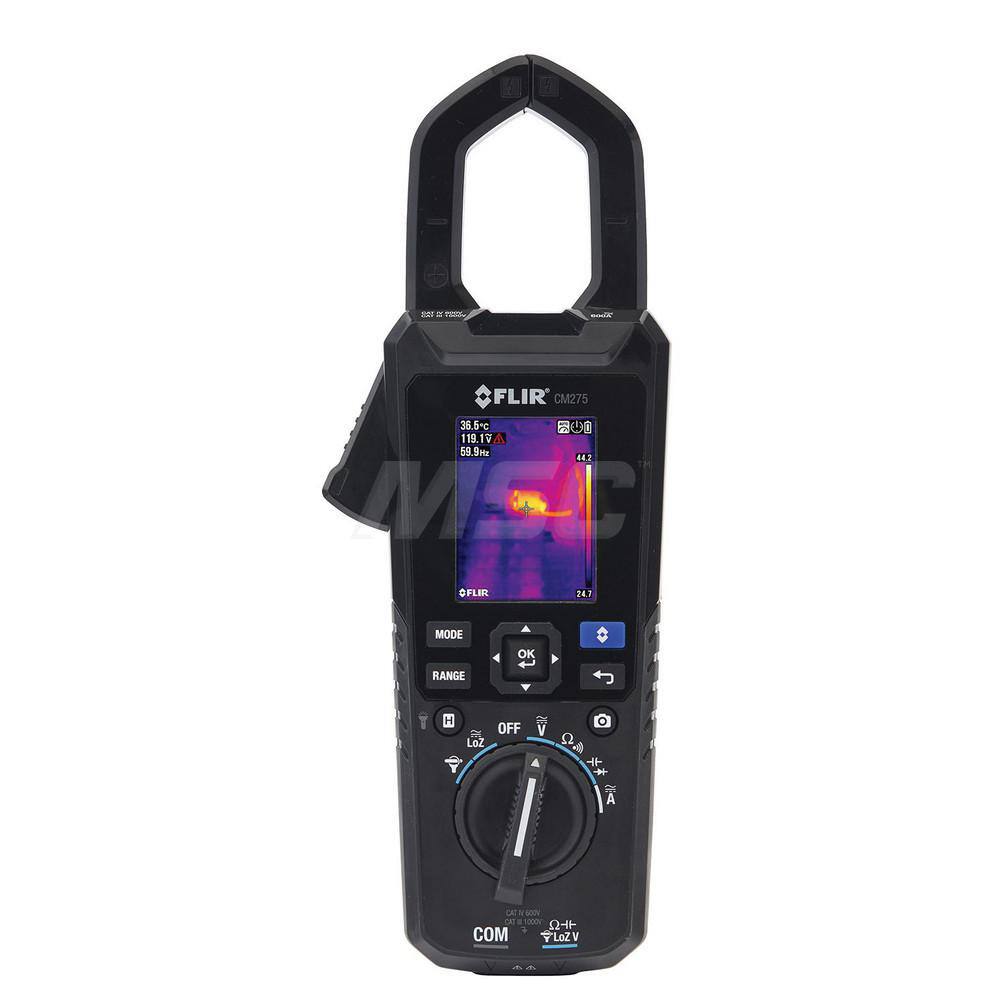 Thermal Imaging Clamp Meter: CAT III & CAT IV, 1.38