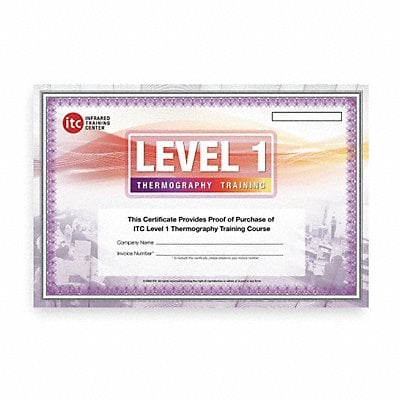 Level I Certification Training MPN:ITC LEVEL I